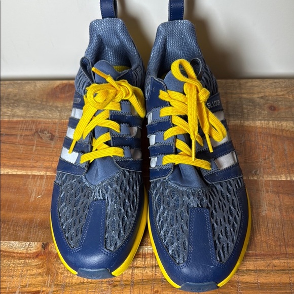 Adidas SL Loop Blue and Yellow Athletic Shoes with Mesh Upper, Men’s 12 - Picture 7 of 10